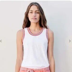 SUNDRY Ringer Racerback Tank Top - size 1 (XS)
